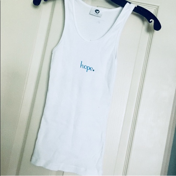 trYb White Ribbed Tank Top Size XS NWOT - Picture 3 of 8